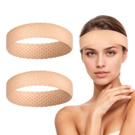 Adjustable Silicone Wig Headband 2 Pieces Silicone Wig Grip Band for Women Fully Adjustable Wig Grip Nonslip Wig Headband seamless Grip Strong Holder for Men Women Wigs Hair Styling Yoga Sports-Brown