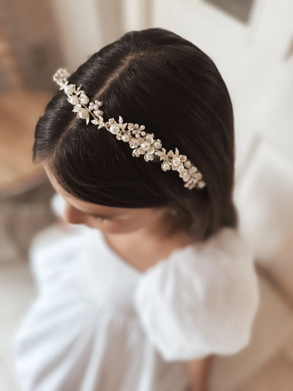 Bianca Girls Gold Headband