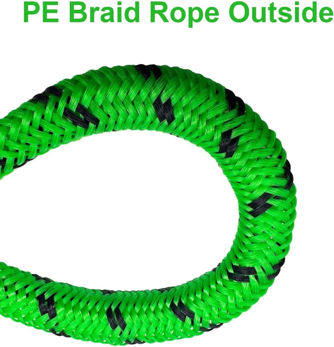 Boat Bungee Dock Lines, Mooring Rope with Stainless Steel Clip,Boat Ropes for Docking, Boat Accessories, Suit for PWC, Kayak, Jet Ski, Seadoo, WaveRunner, Pontoon, Bass Boat, 4ft (Green&Black)