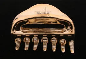 French Gold Open Hair Claw