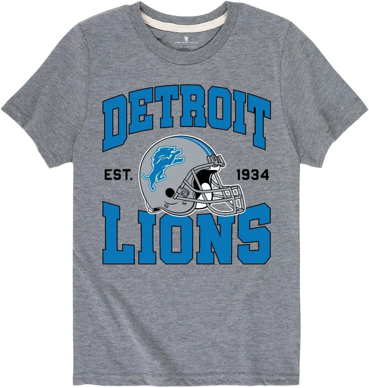 Junk Food Clothing x NFL - Team Helmet - Kids Short Sleeve Fan Shirt for Boys and Girls - Officially Licensed NFL Apparel