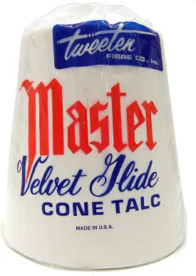 Master Velvet Glide Cone Talc - Cone Chalk by Tweeten