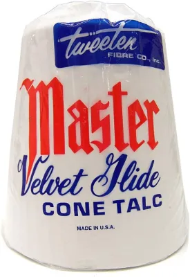 Master Velvet Glide Hand Cone Billiard Chalk Talc