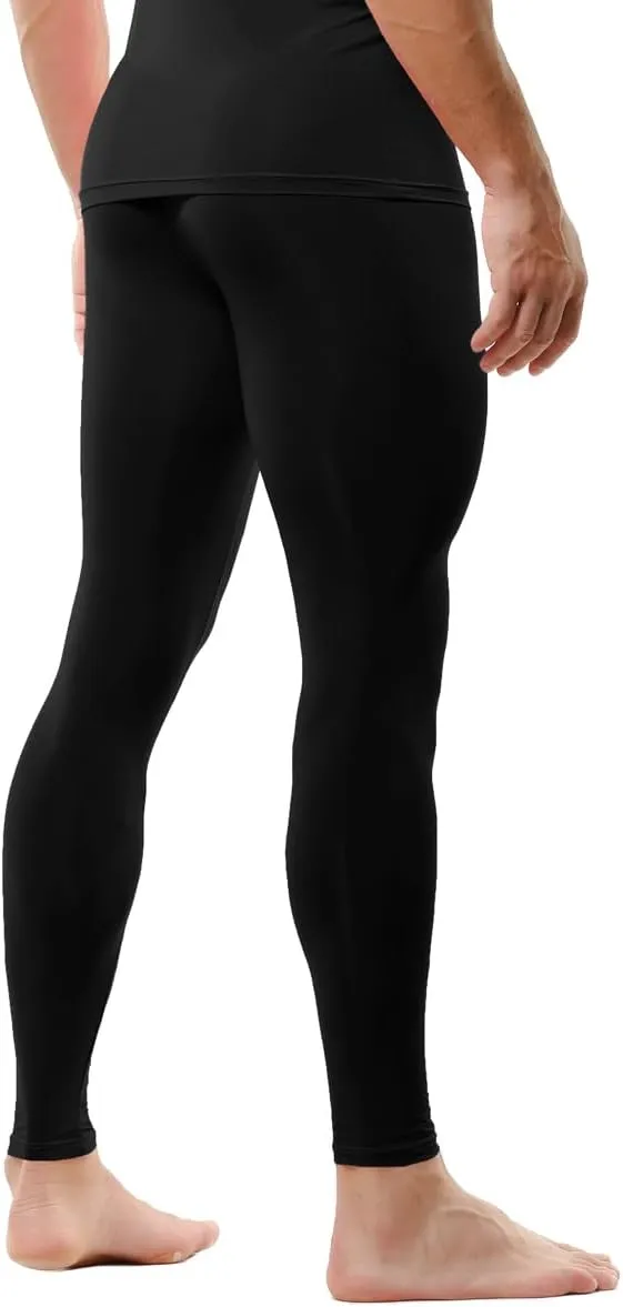 Mens Thermal Underwear Bottoms Activewear Leggings Long Johns Underpants Activewear Yoga Pants