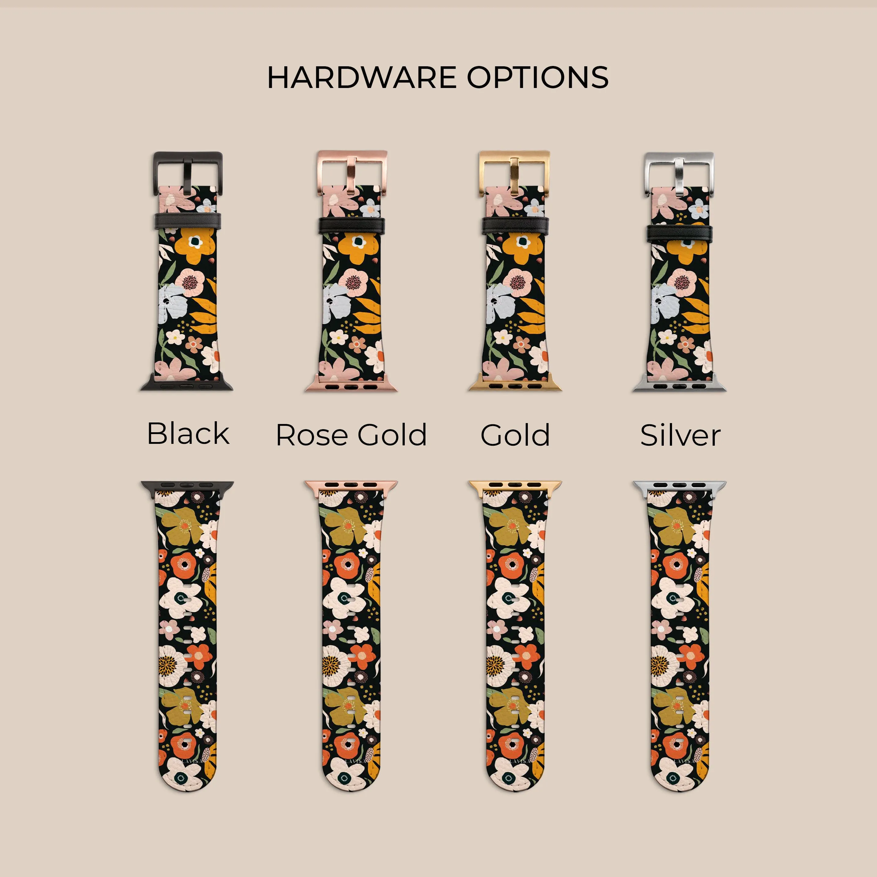 Multi Colors Bouquet Apple Watch Band