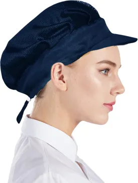 Nanxson 3pcs Unisex Chef Hat Elastic Kitchen Chef Hat Cooking Chef Cap Food Service Hair Net CF9061