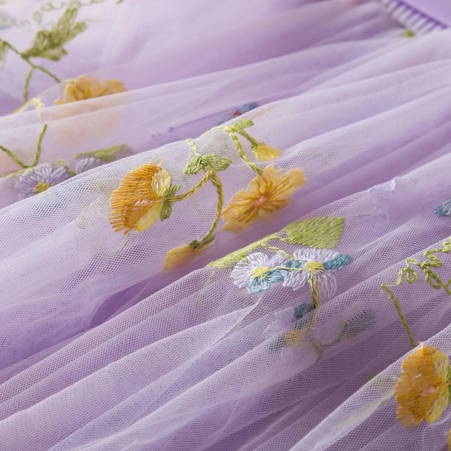 Nileafes Toddler Girl Tulle Dress Casual Summer Princess Dresses