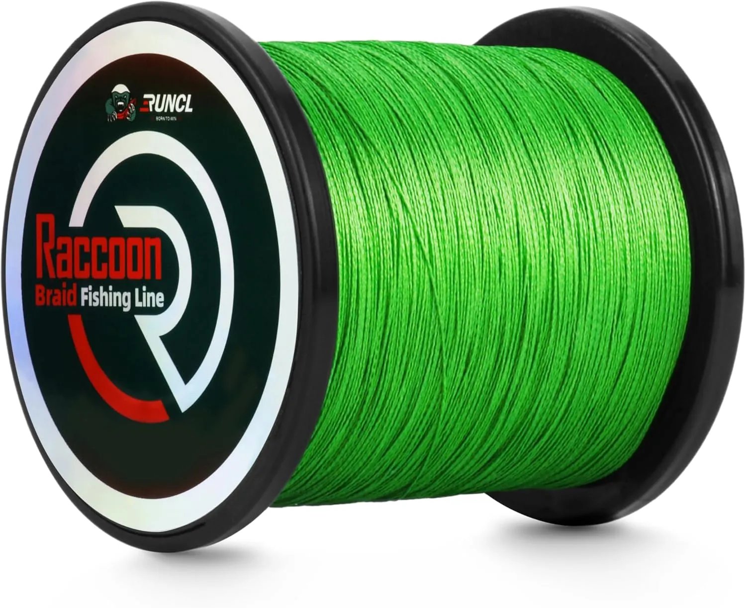 RUNCL Upgraded Braided Fishing Line, Colorfast Fishing Line Braid for Bass, Trout, Crappie, Ultra Strong Braid for Saltwater Freshwater, Abrasion Resistant, Zero Stretch, 6-80lb, 150/300/500/1000Yds