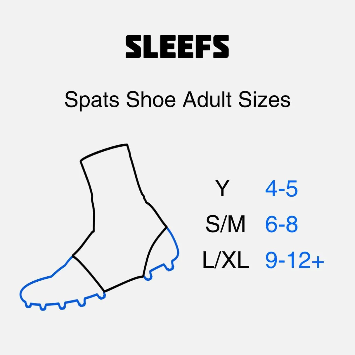 SLEEFS Solid Spats/Cleat Covers