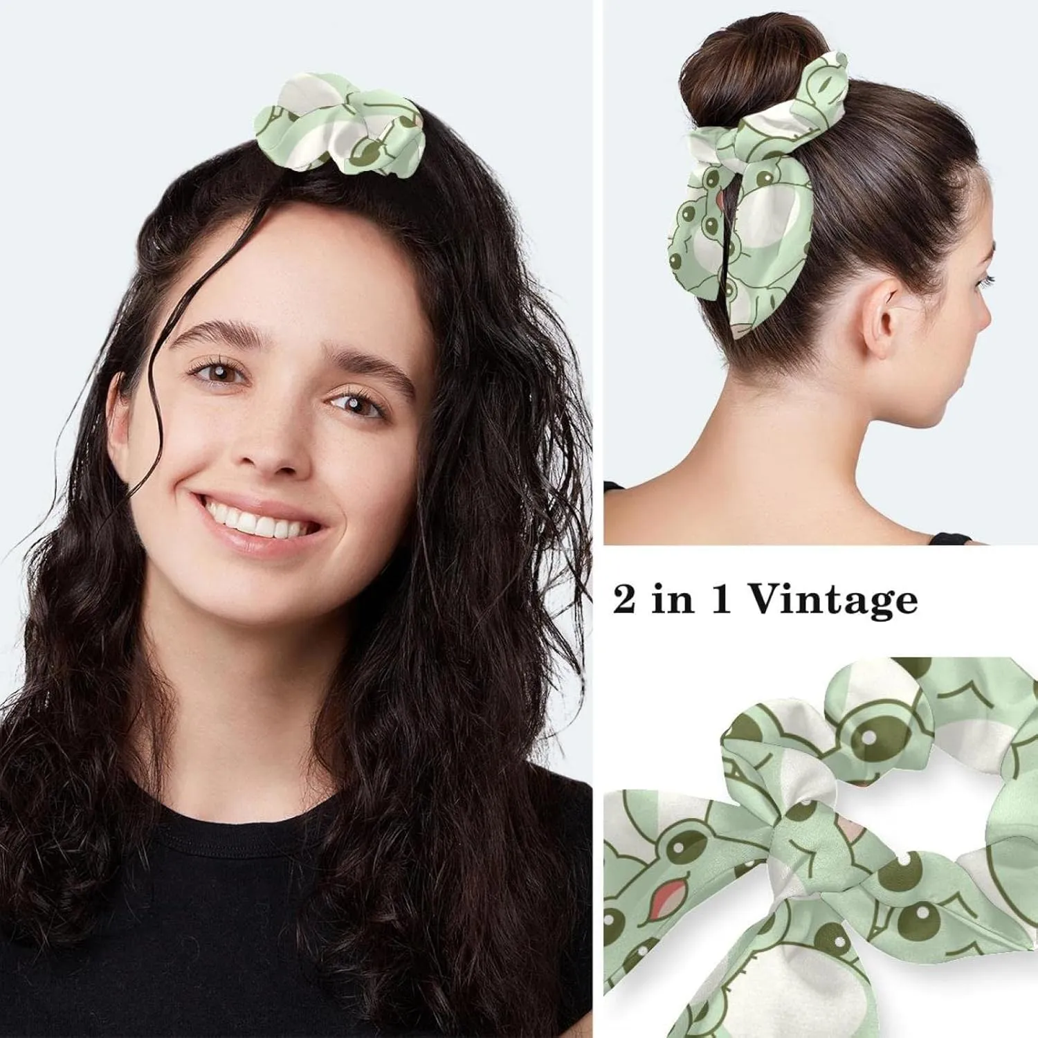 Women Working Cap with Buttons Bouffant Hat Autumn Leaves Nurse Scrub Caps Long Hair