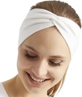 Women's Stretchy Twist Headbands, Solid Color, Non-Slip for Yoga, Workout, Running