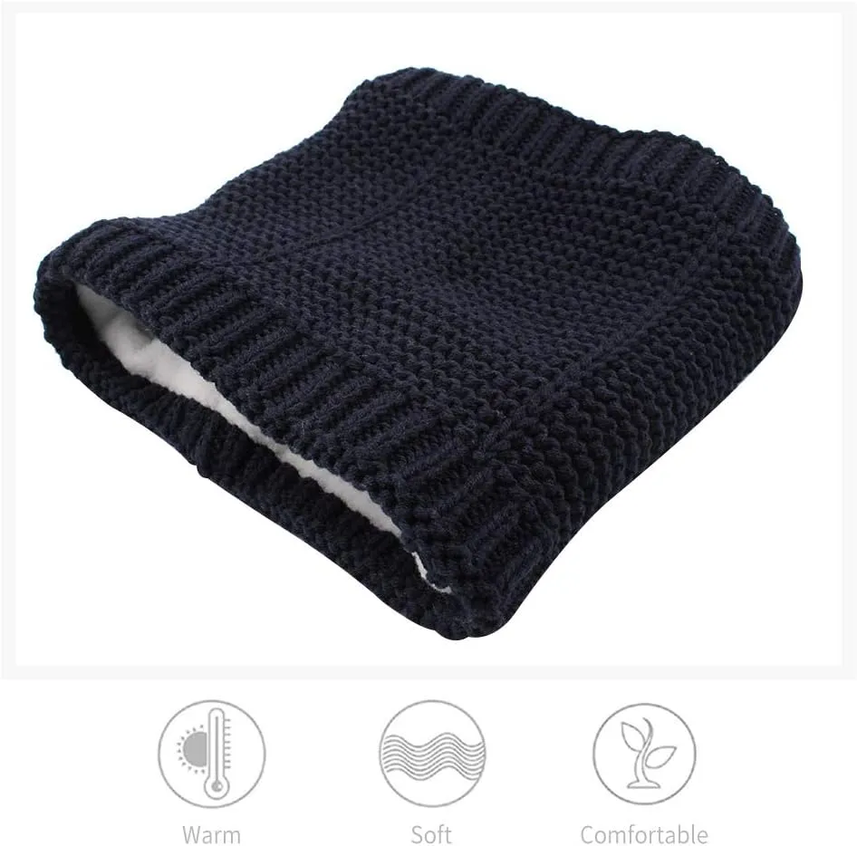 XIAOHAWANG Baby Boys Girls Winter Scarf Infant Thick Knit Scarves Toddler Neckerchiefs lovely