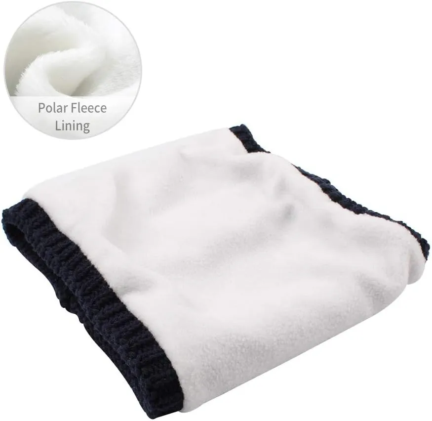 XIAOHAWANG Baby Boys Girls Winter Scarf Infant Thick Knit Scarves Toddler Neckerchiefs lovely